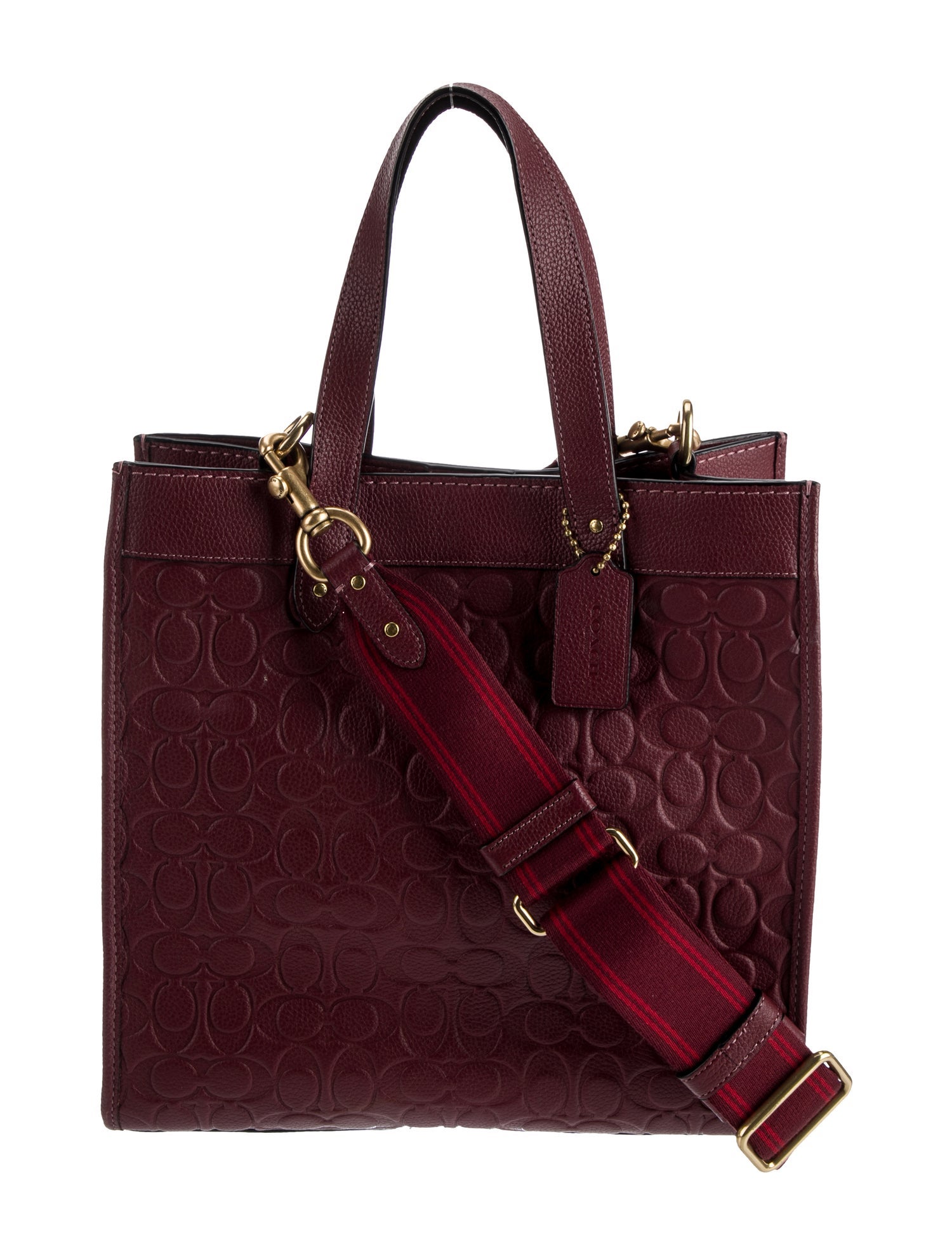 Coach Leather Top Handle Bag