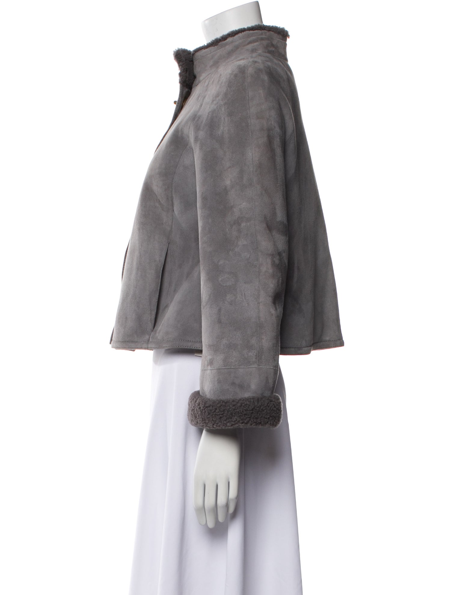 Coach Vintage Suede Fur Jacket