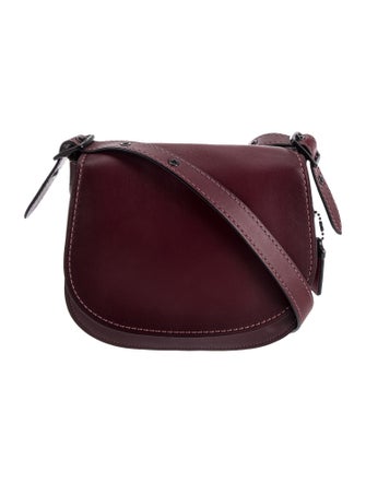 Coach Leather Messenger Bag