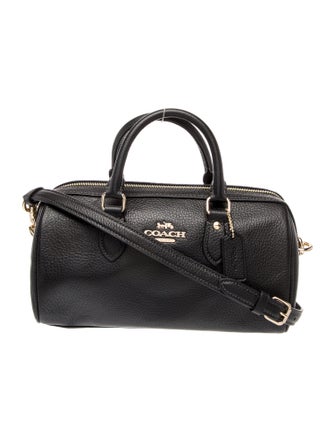Coach Leather Top Handle Bag