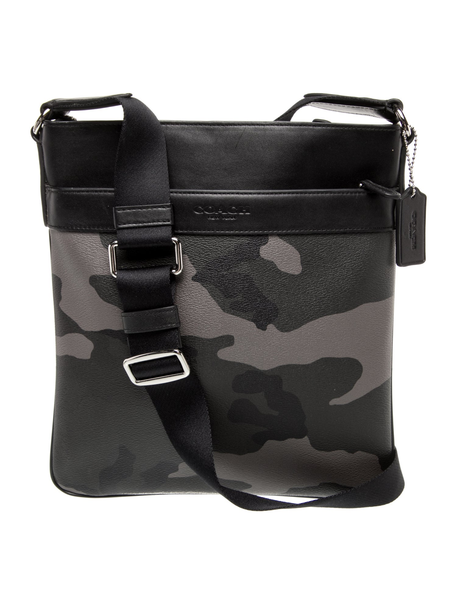 Coach Leather Messenger Bag