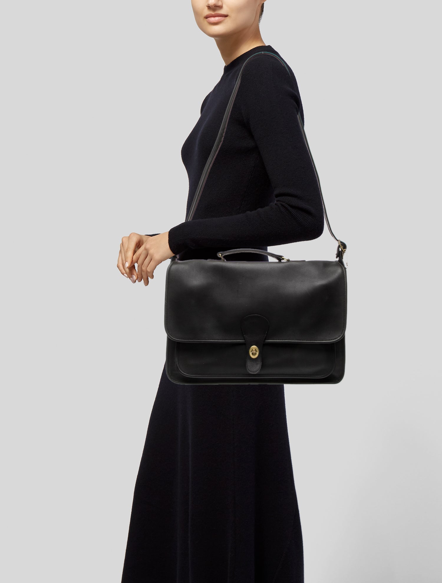 Coach Leather Vintage Briefcase Vintage