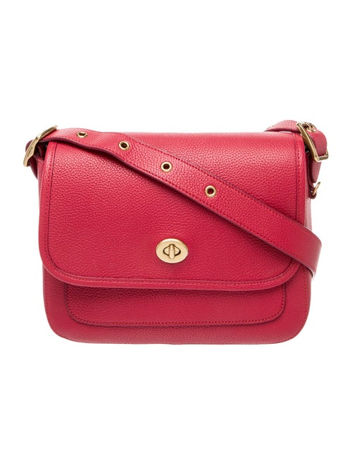 Coach Leather Messenger Bag
