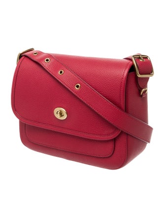 Coach Leather Messenger Bag