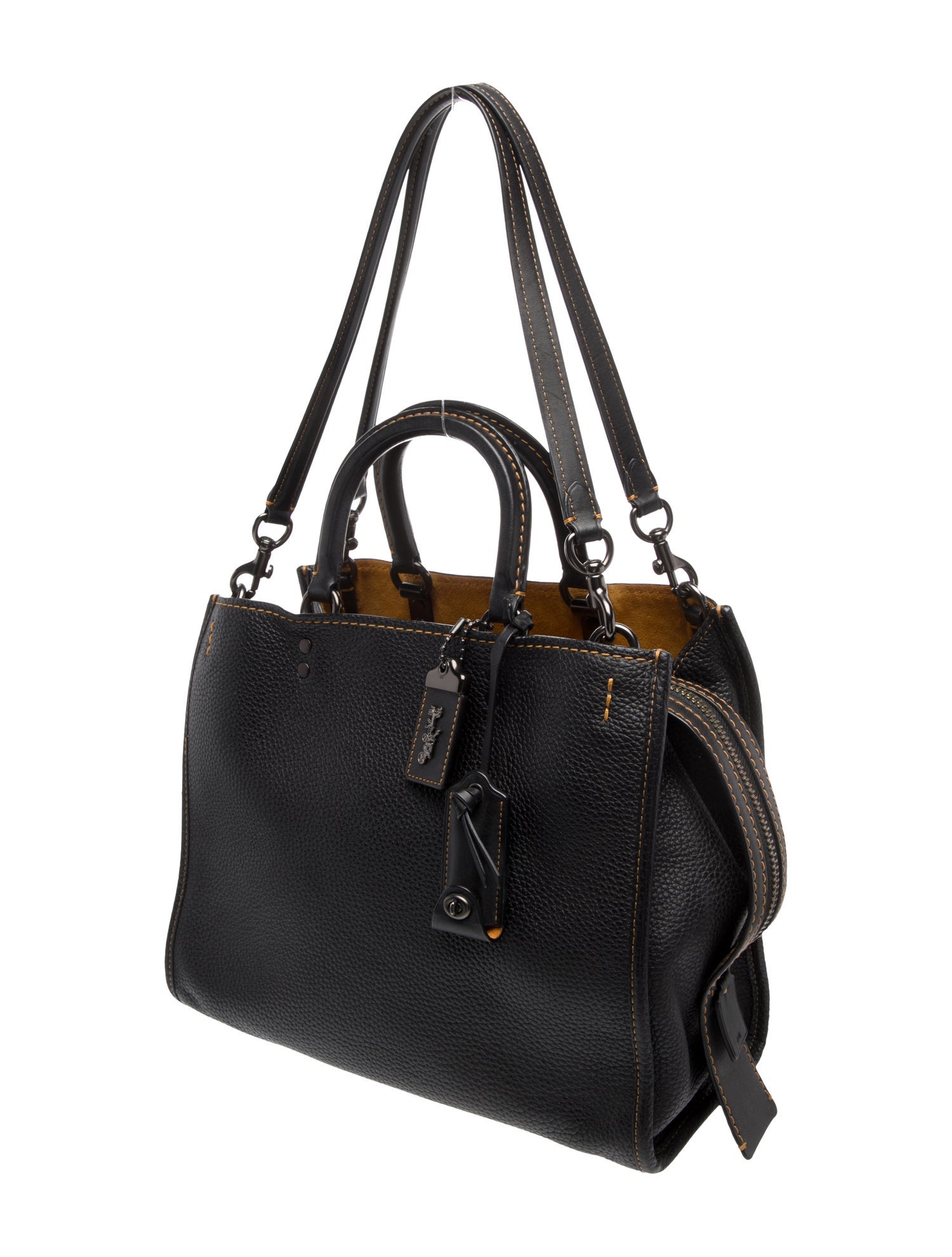 Coach Leather Shoulder Bag