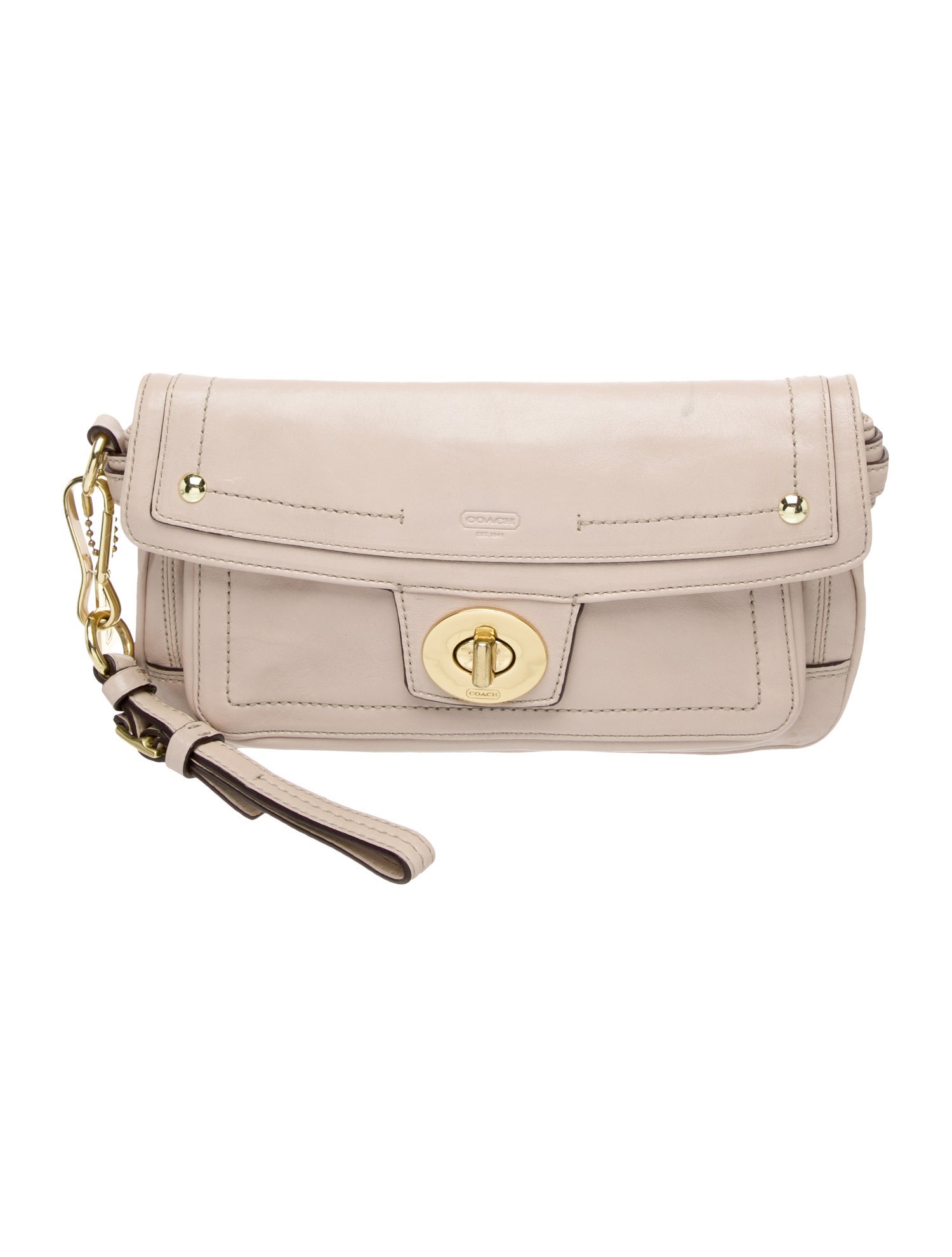 Coach Leather Clutch