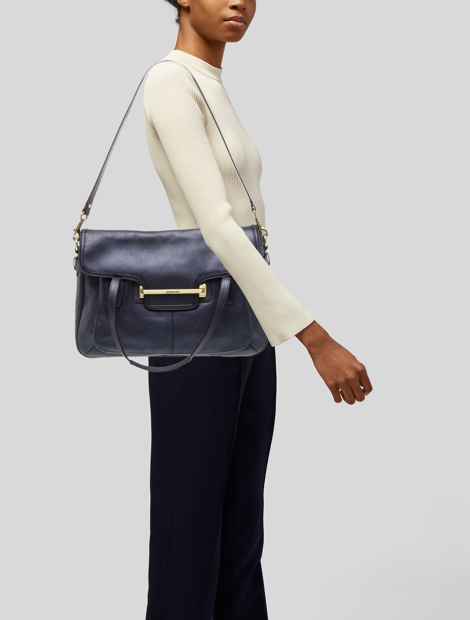 Coach Leather Taylor