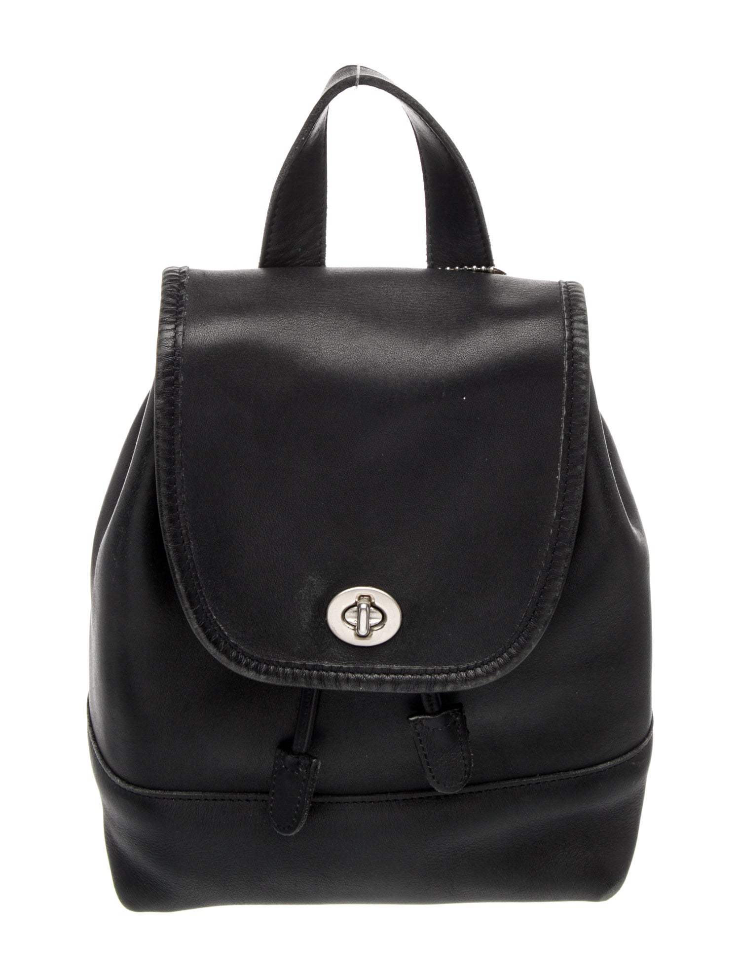 Coach Leather Backpack