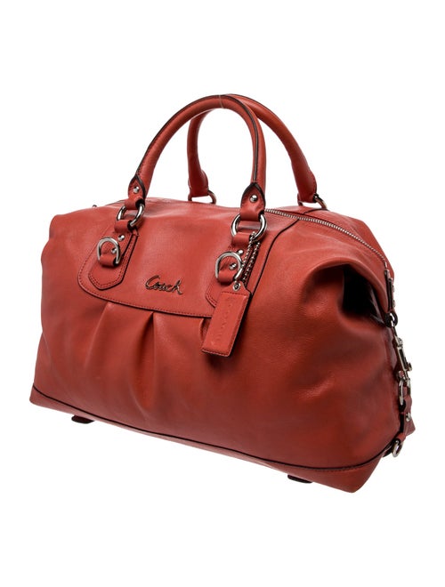 Coach Leather Top Handle Bag