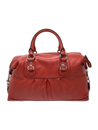 Coach Leather Top Handle Bag