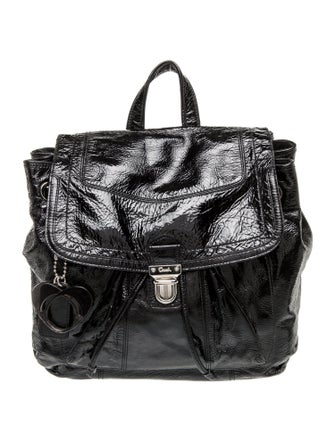 Coach Patent Leather Backpack