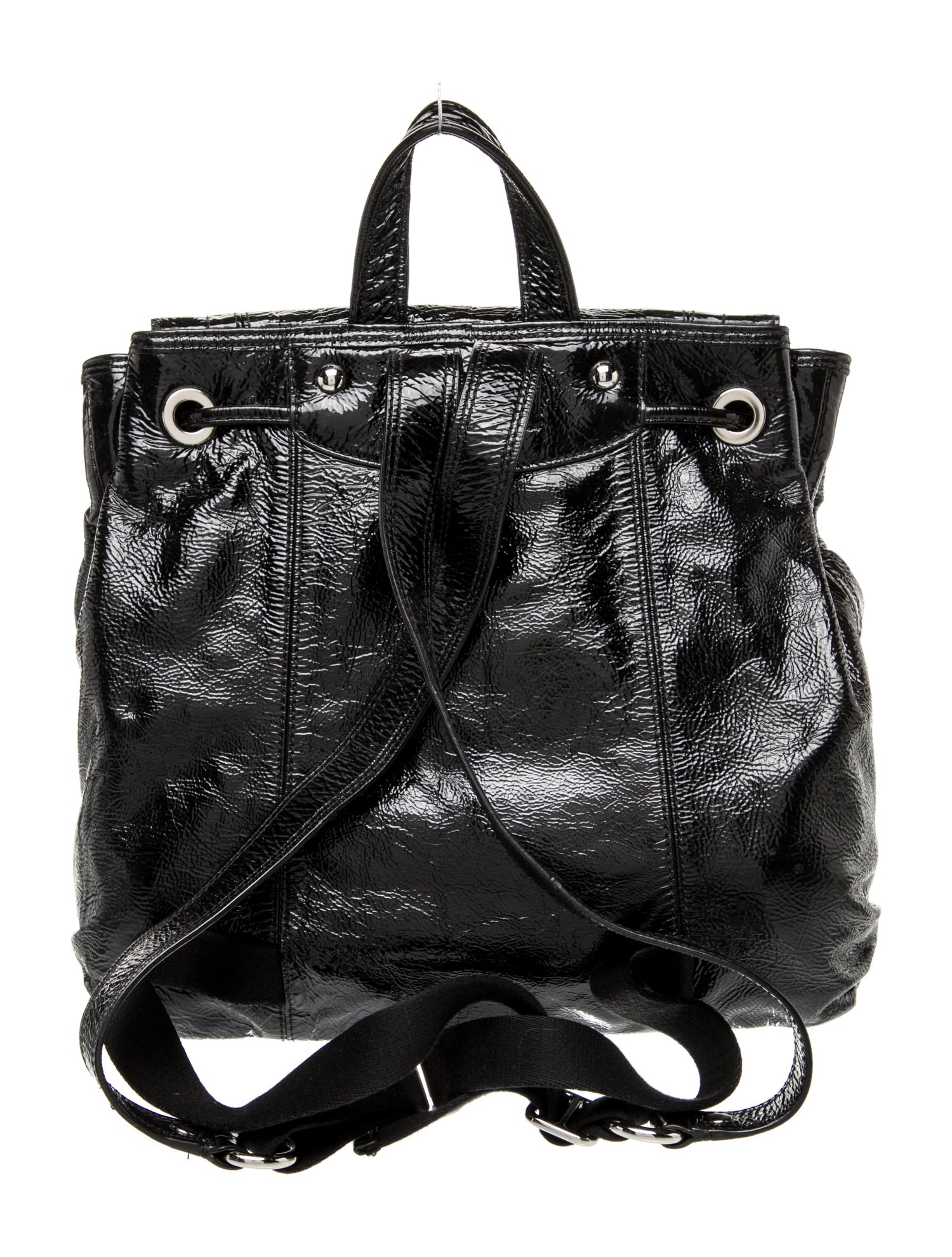 Coach Patent Leather Backpack