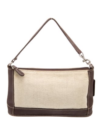 Coach Leather Top Handle Bag