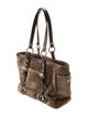 Coach Suede Shoulder Bag