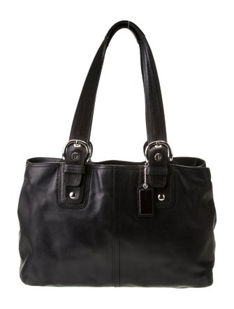 Coach Leather Shoulder Bag