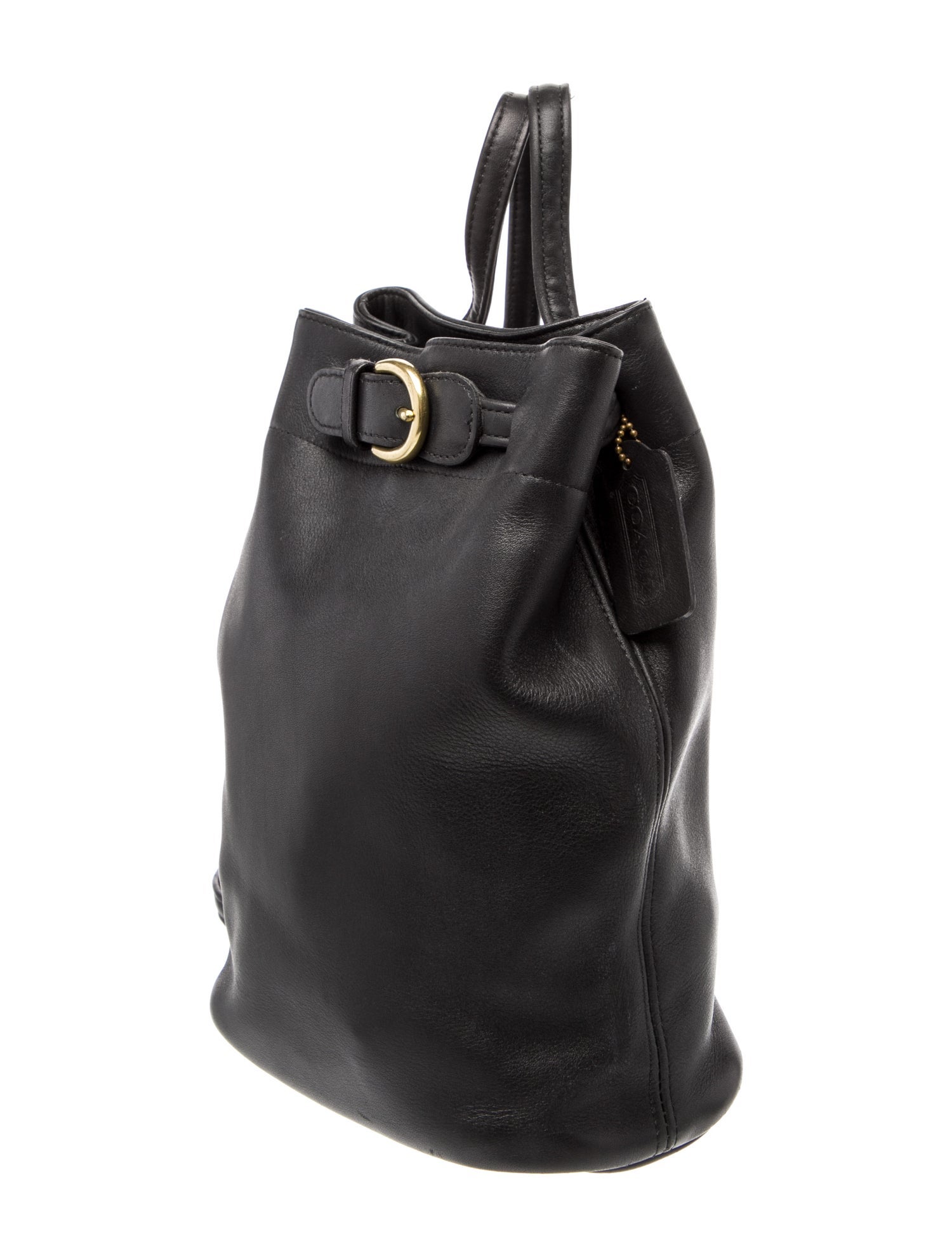 Coach Leather Backpack