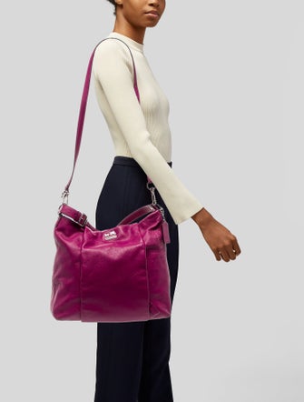 Coach Leather Shoulder Bag
