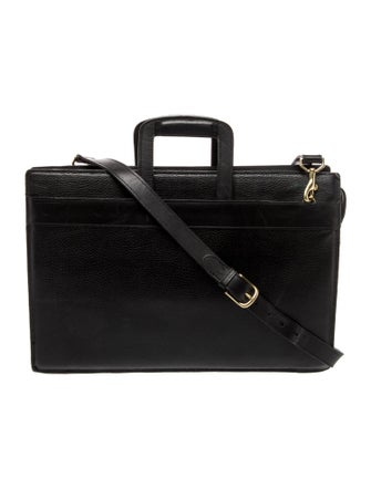 Coach Leather Messenger Bag