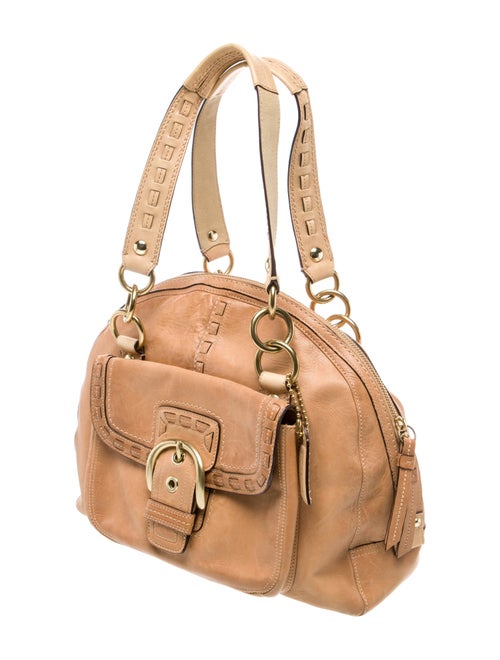 Coach Leather Top Handle Bag