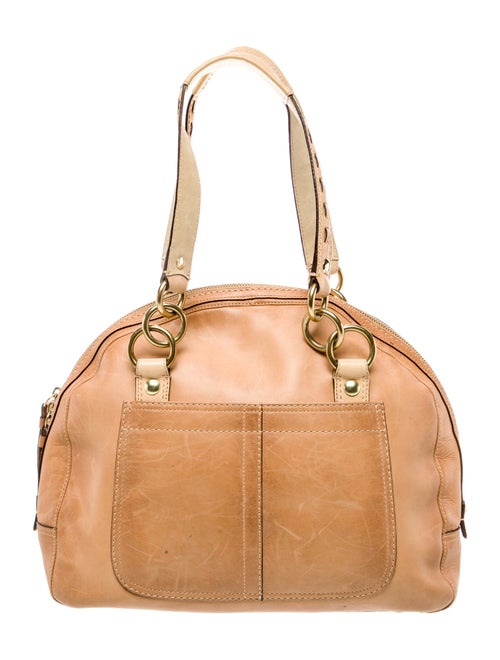 Coach Leather Top Handle Bag