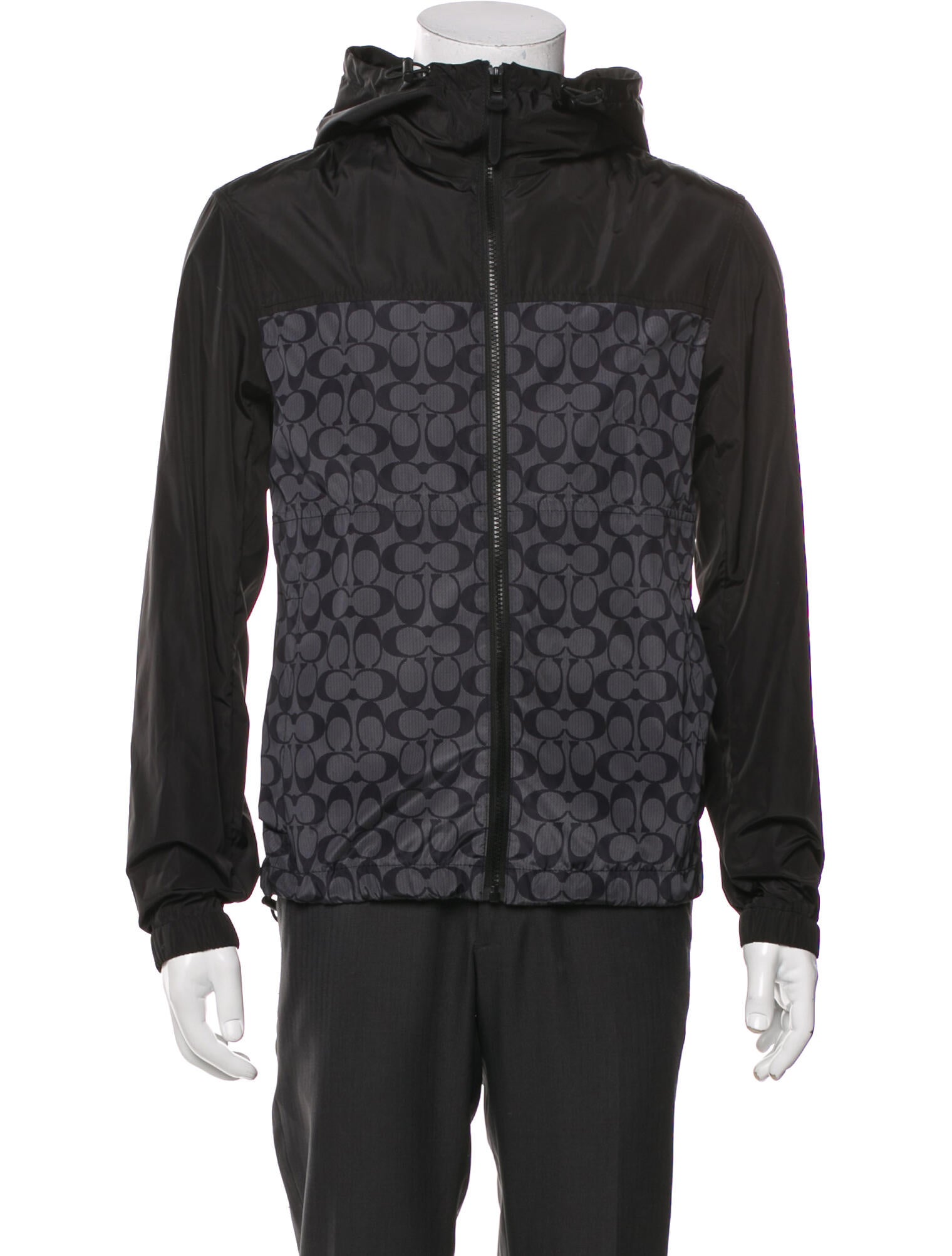 Coach Printed Windbreaker