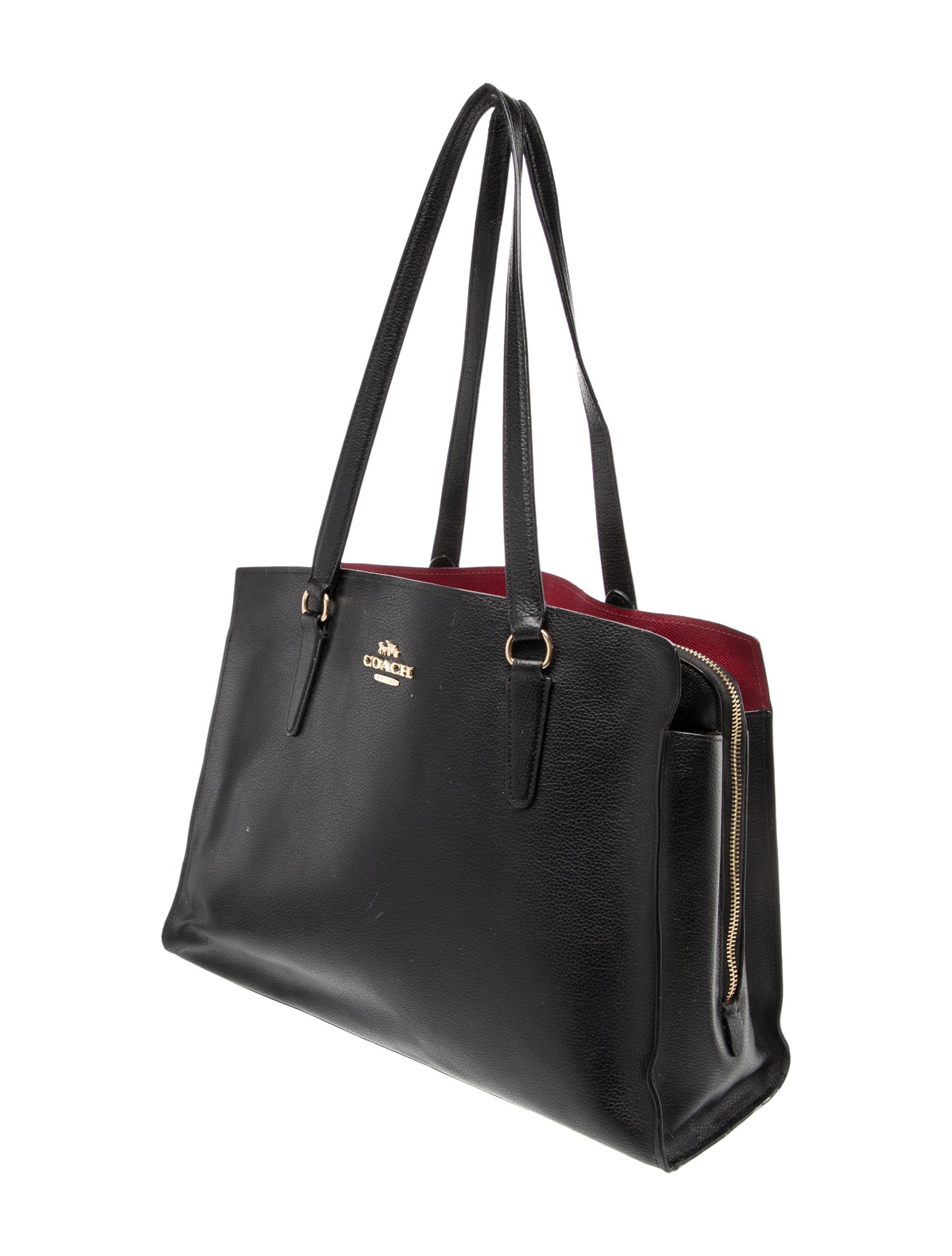 Coach Leather Shoulder Bag