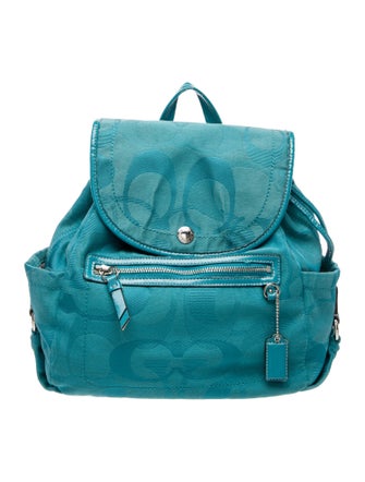 Coach Canvas Backpack