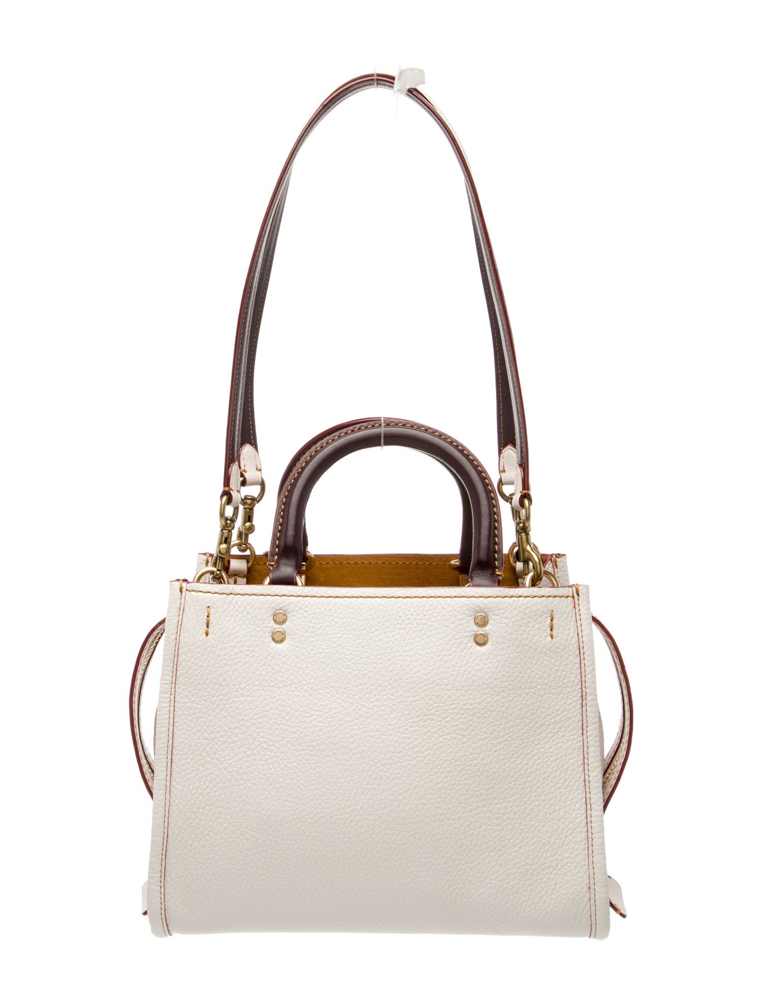 Coach Leather Top Handle Bag