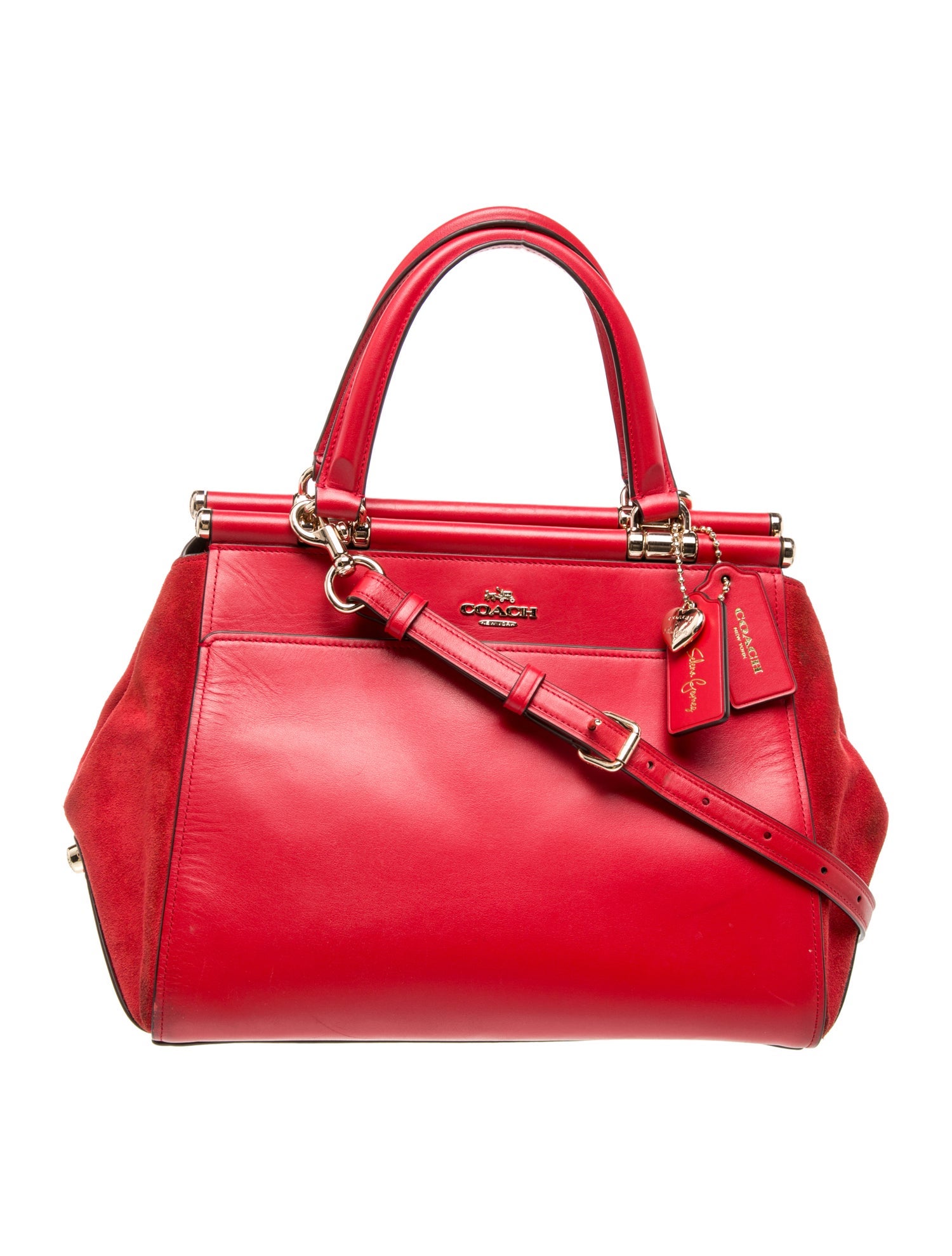 Coach Leather Shoulder Bag