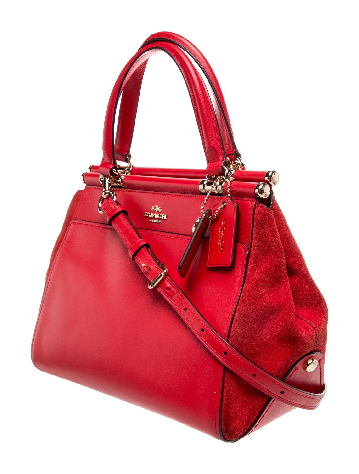 Coach Leather Shoulder Bag