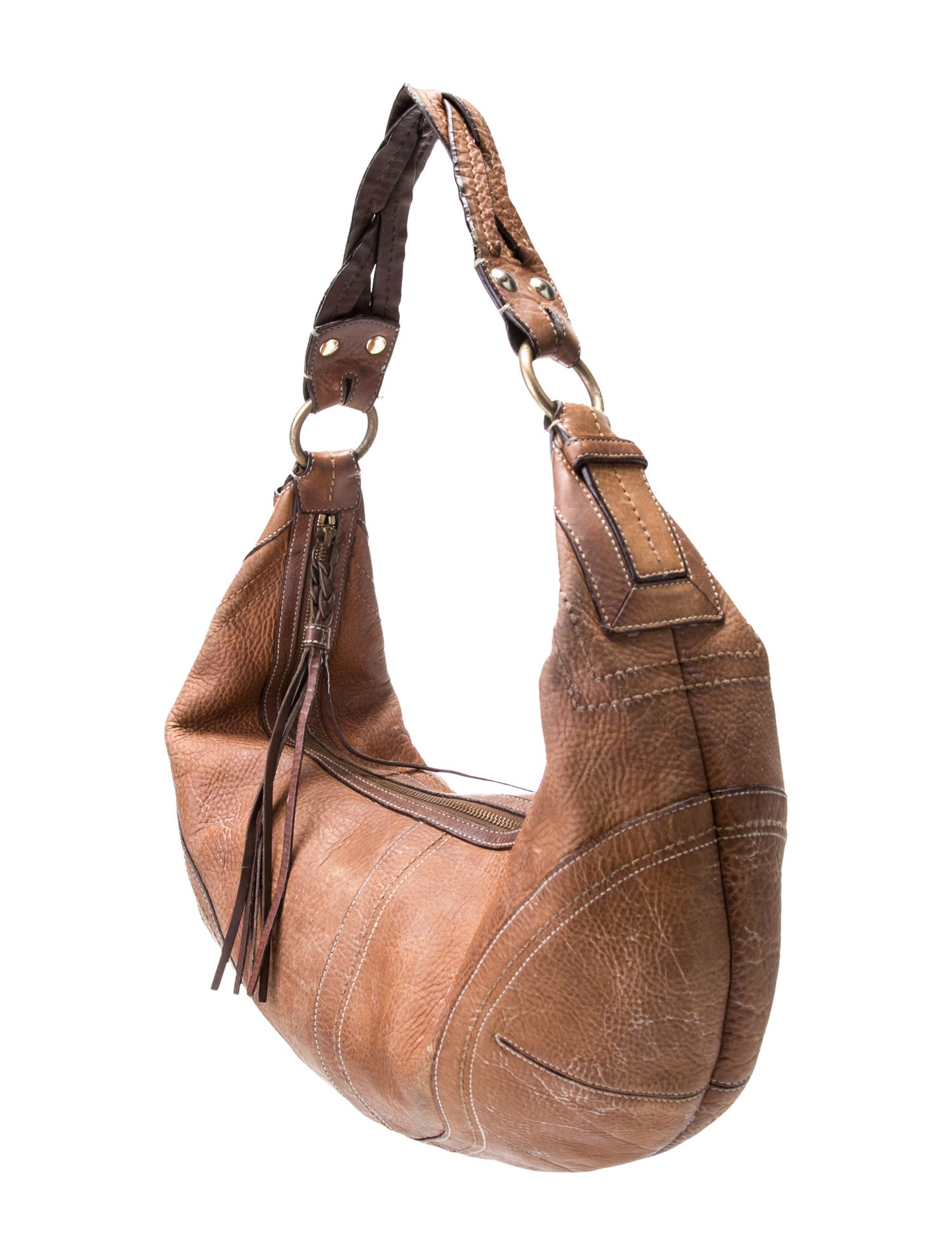 Coach Leather Shoulder Bag