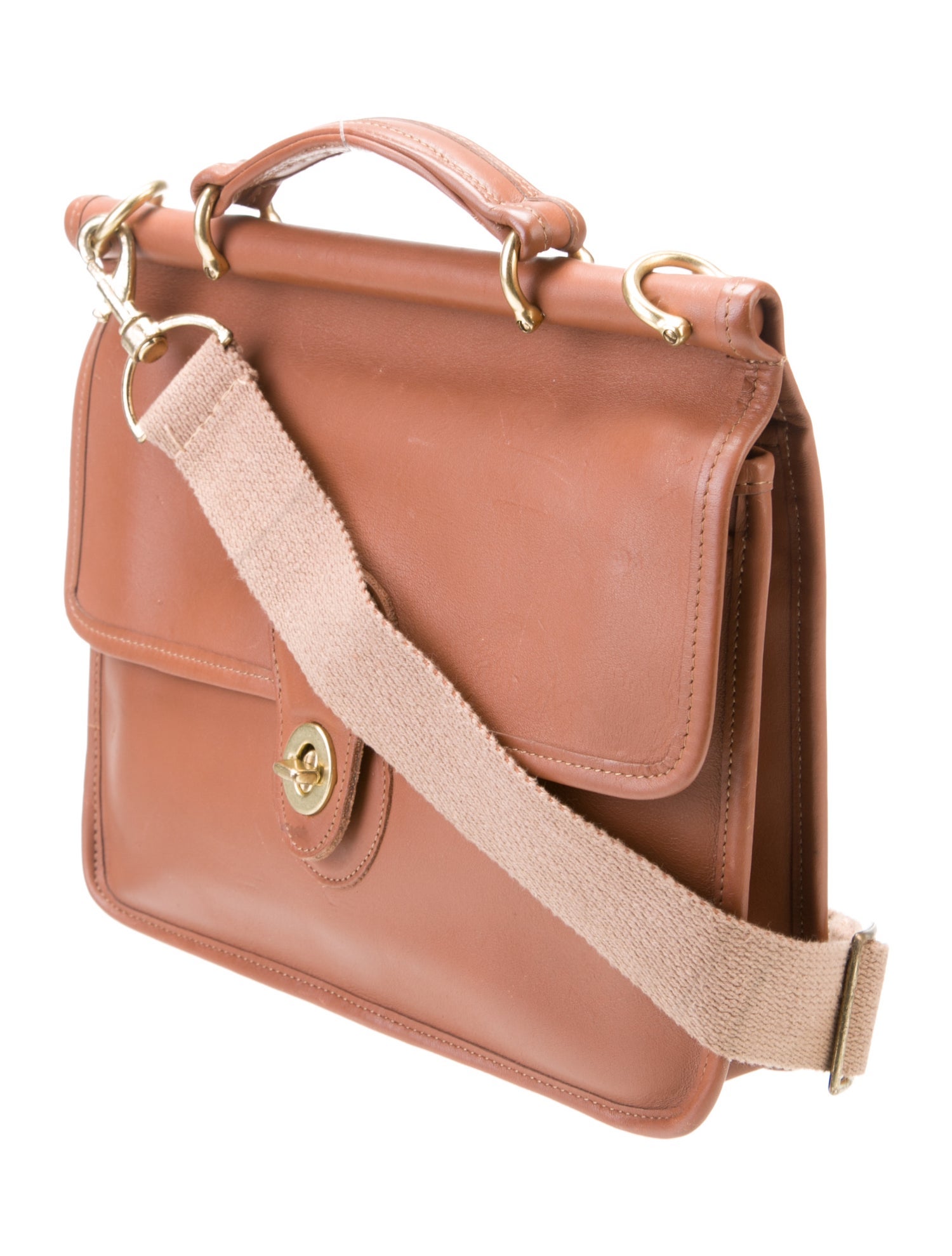 Coach Leather Crossbody Bag