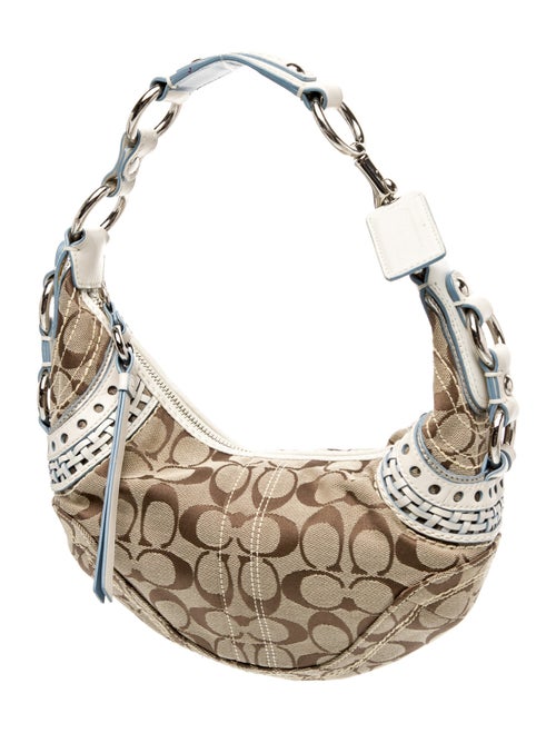 Coach Canvas Shoulder Bag