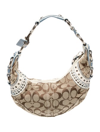 Coach Canvas Shoulder Bag