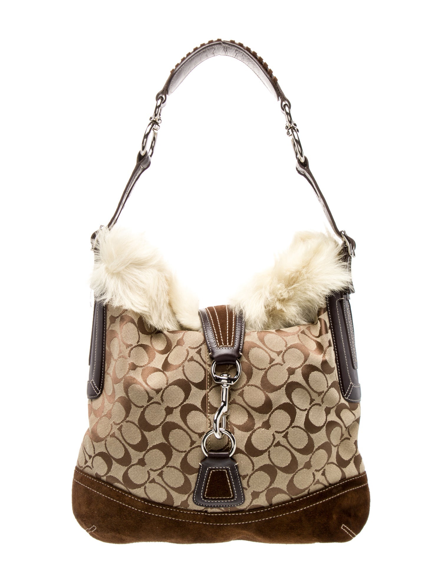 Coach Canvas Shoulder Bag