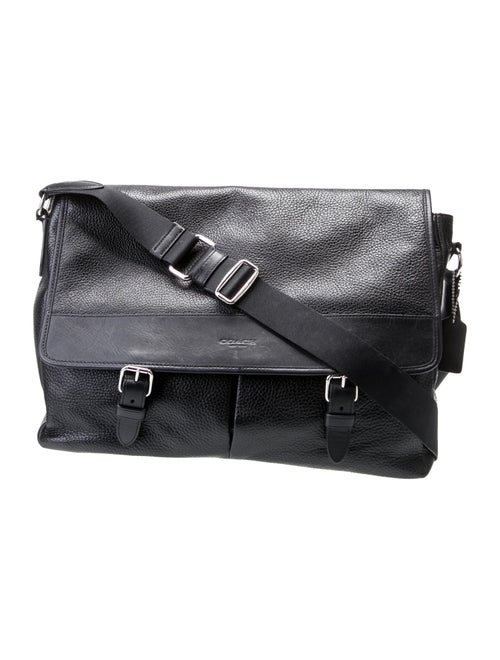 Coach Leather Messenger Bag