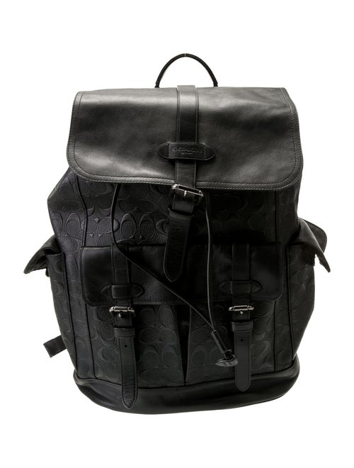 Coach Leather Backpack
