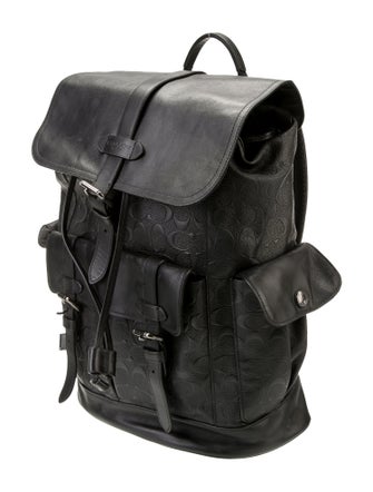 Coach Leather Backpack