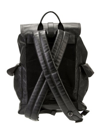 Coach Leather Backpack