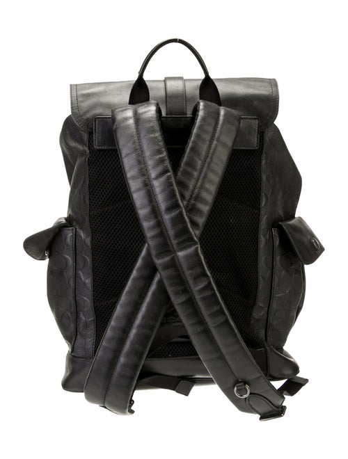 Coach Leather Backpack