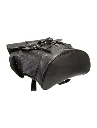 Coach Leather Backpack