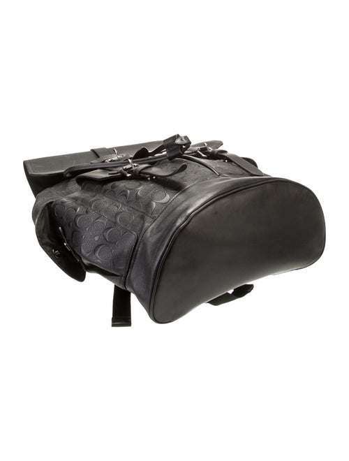 Coach Leather Backpack