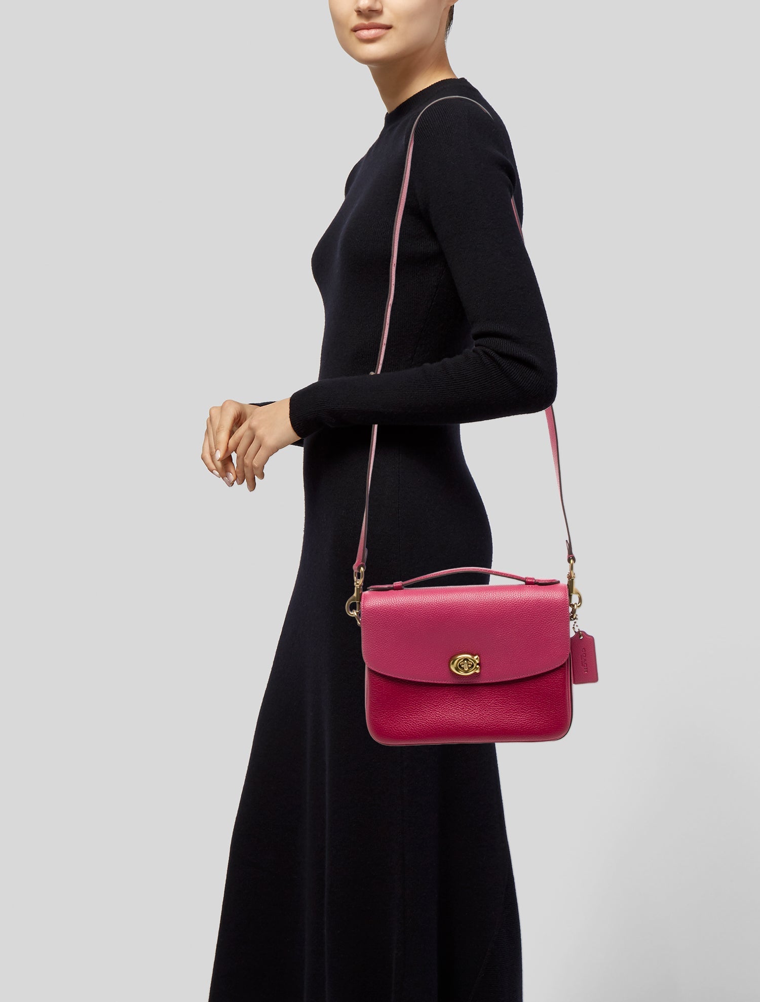 Coach Leather Shoulder Bag