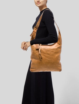 Coach Leather Shoulder Bag