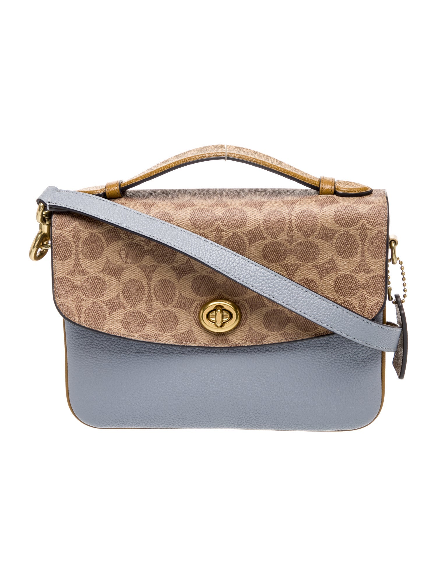 Coach Leather Top Handle Bag