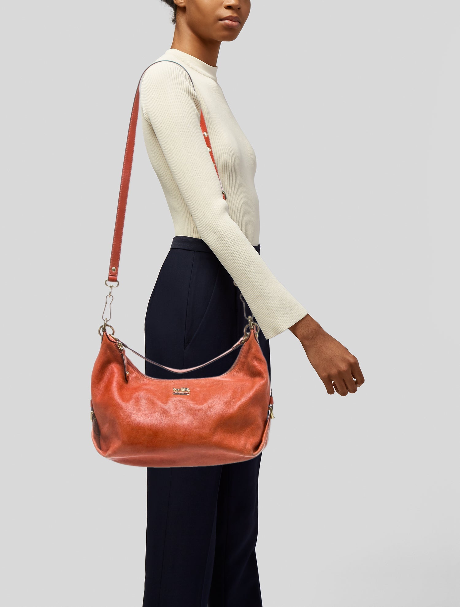 Coach Leather Shoulder Bag