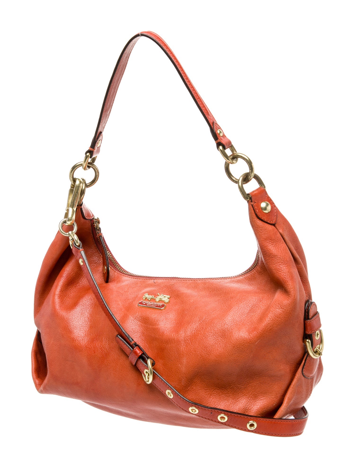 Coach Leather Shoulder Bag