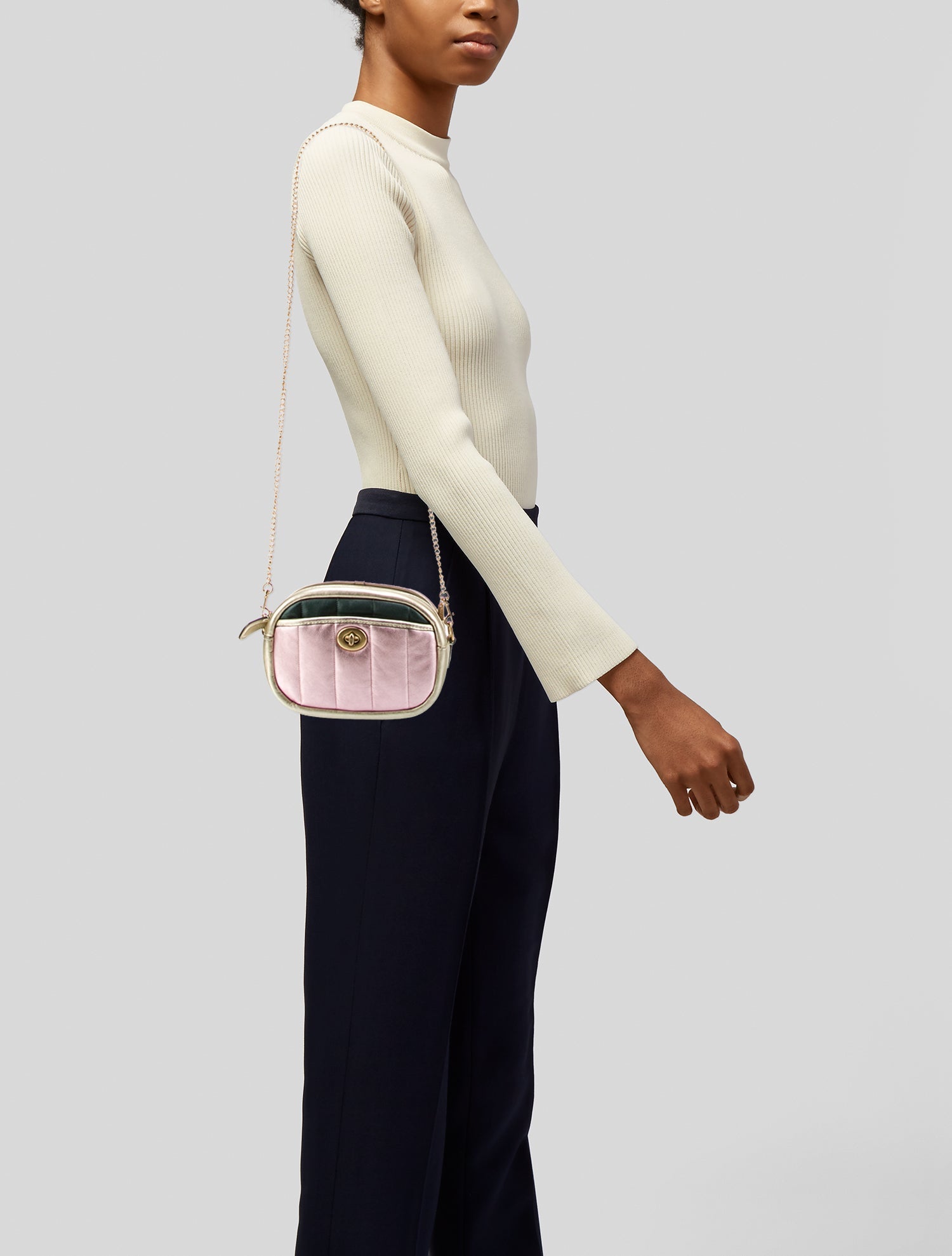 Coach Leather Crossbody Bag