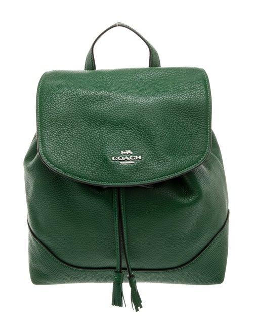 Coach Leather Backpack
