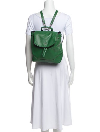 Coach Leather Backpack